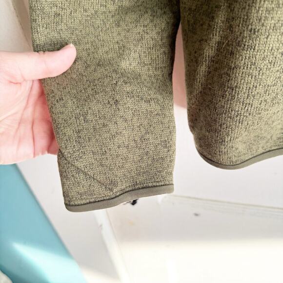 Arc’teryk Covert Knit Sweater Pull Over Green Heathered Fabric Chest Pocket S - Picture 6 of 13